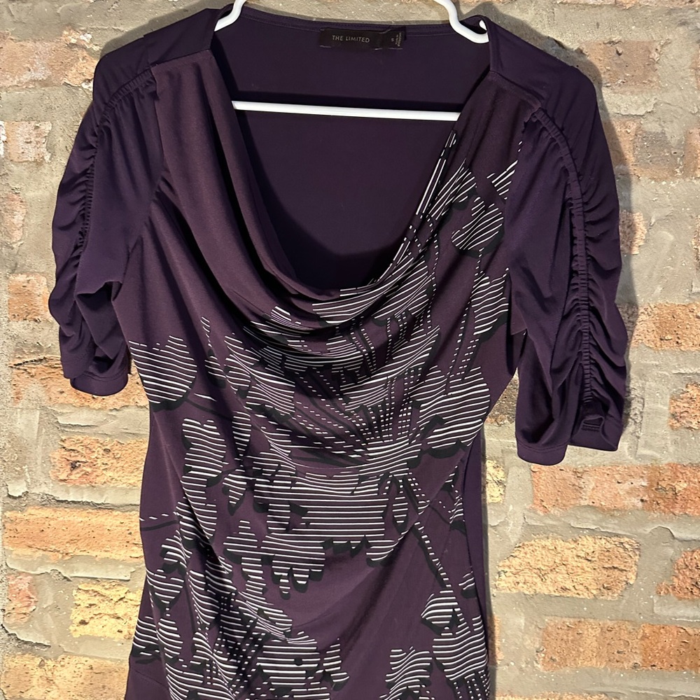 The Limited Rich Purple Blouse